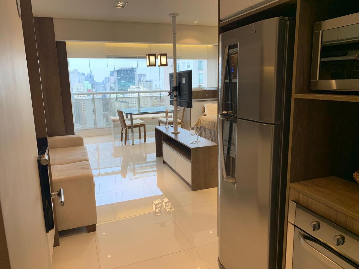 圣保罗Ap Luxo 1403 Prox Hosp Sirio Libanes Com Garagem Nksp公寓 外观 照片