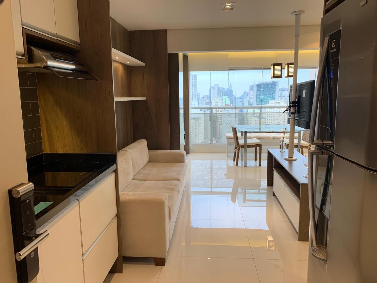圣保罗Ap Luxo 1403 Prox Hosp Sirio Libanes Com Garagem Nksp公寓 外观 照片
